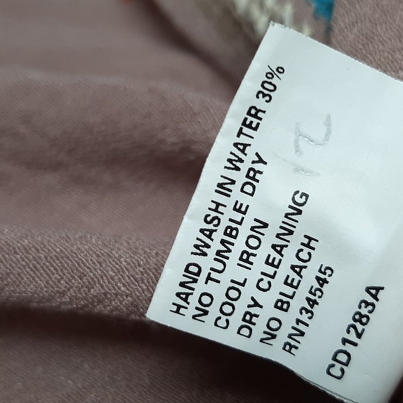 Ciel tunic top L embroidered excellent con boho ruffled elastic sleeve ⁰ - Picture 10 of 12